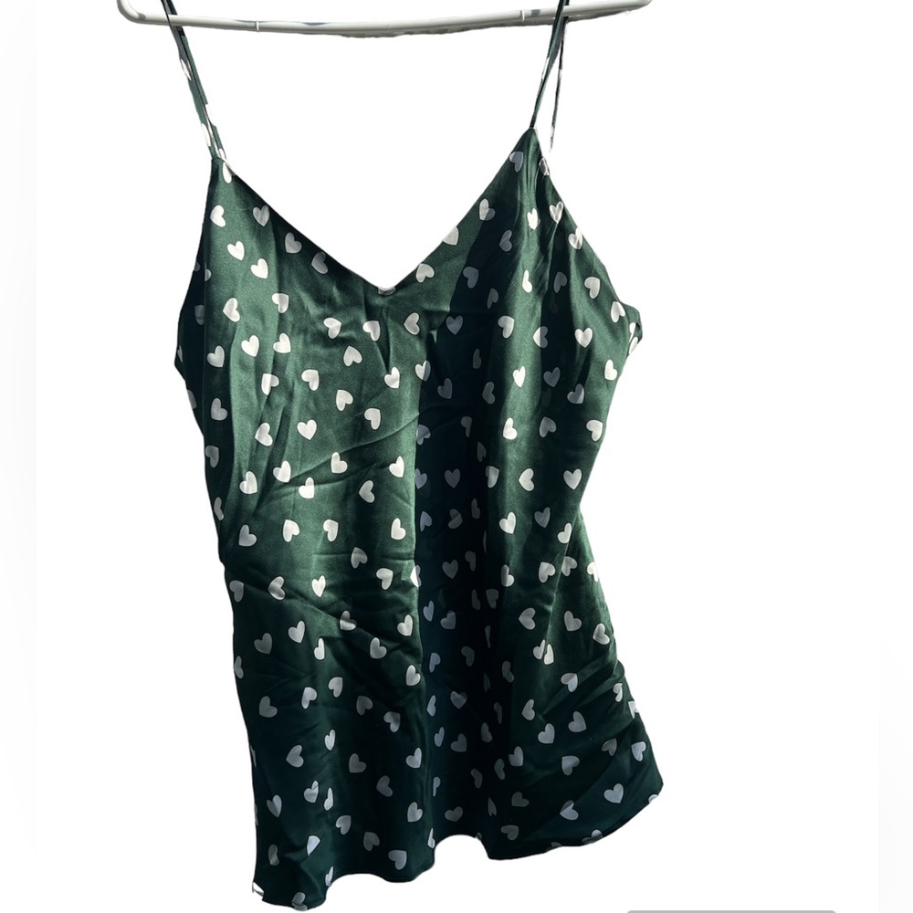 Silk top and bottom set